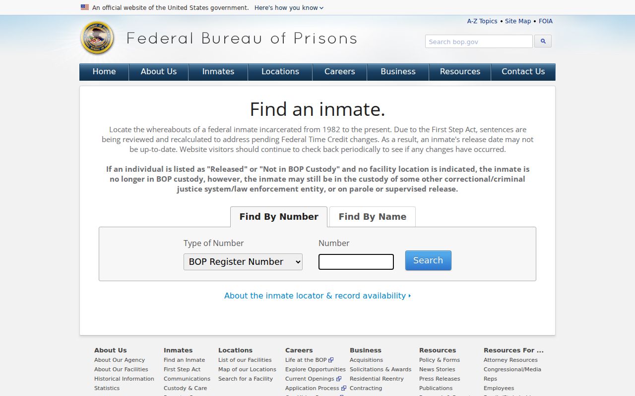 Eddyville criminal records and federal custody locator