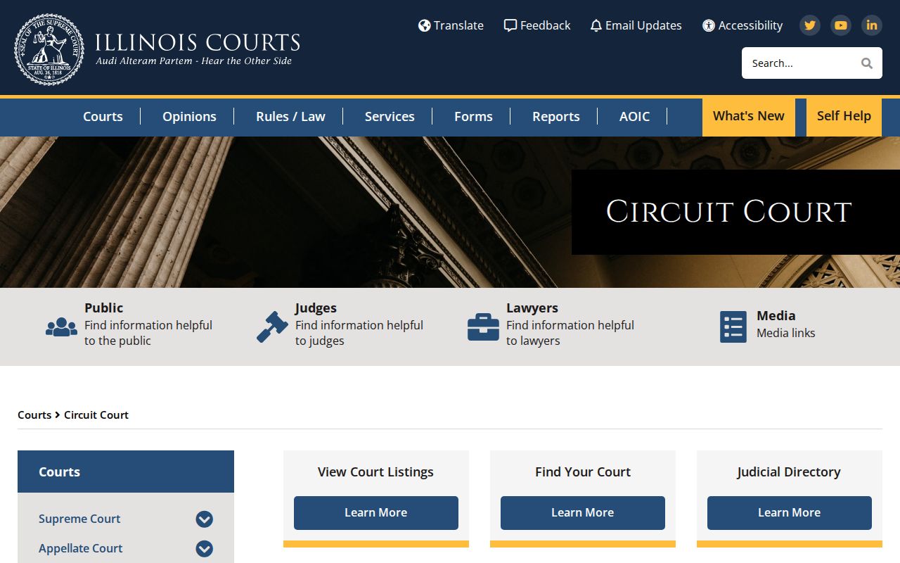 Pope County criminal court cases in the Illinois circuit court system
